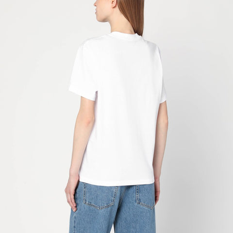 Ami Paris Ami Paris White Ami De Coeur T-shirt