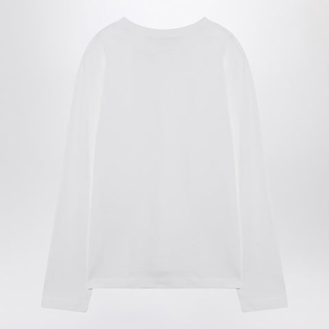 Ami Paris Ami Paris White Ami De Coeur T-shirt