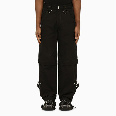 Givenchy Givenchy Black trousers with removable bottoms