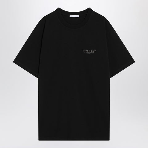Givenchy Givenchy Black cotton T-shirt with logo