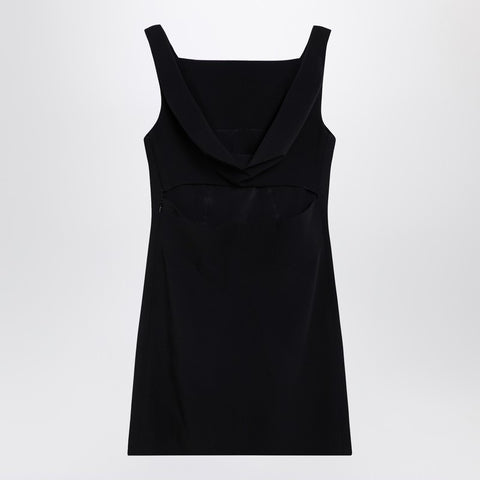 Givenchy Givenchy Black mini dress with back neckline