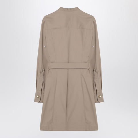 Givenchy Givenchy Taupe safari dress in poplin