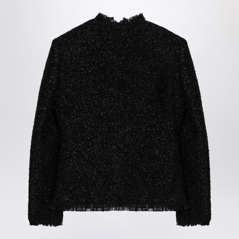 Givenchy Givenchy Black tweed and lurex jacket