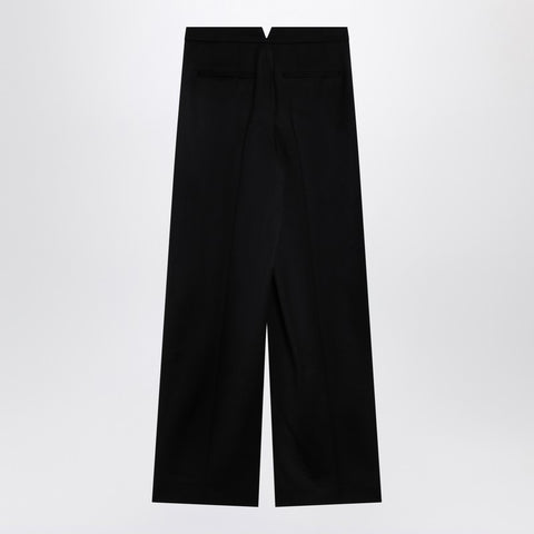 Givenchy Givenchy Black wool wide trousers