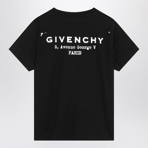 Givenchy Givenchy Black cotton T-shirt with logo