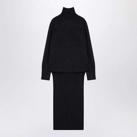 Givenchy Givenchy Dark grey turtleneck with drawstring