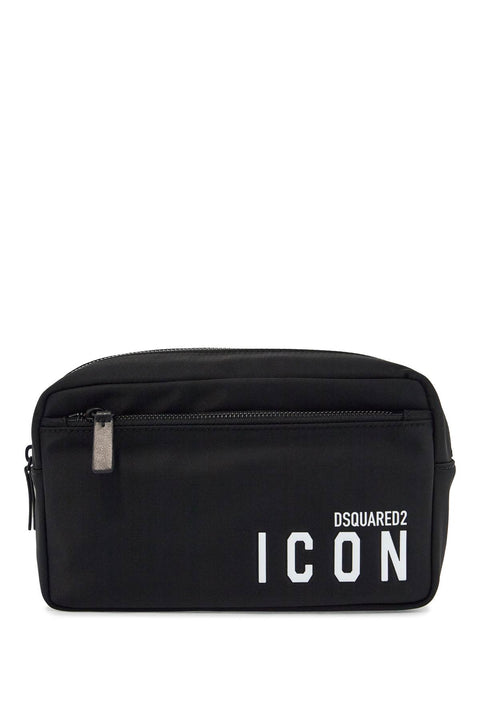 Dsquared2 Dsquared2 rectangular beauty case icon black
