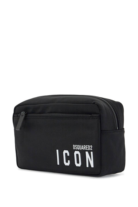 Dsquared2 Dsquared2 rectangular beauty case icon black