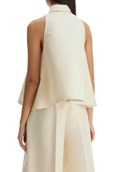 Marni Marni ivory cotton women's shirt with embroidered logo
