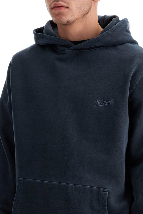 Woolrich Woolrich hooded sweatshirt with tie-d
