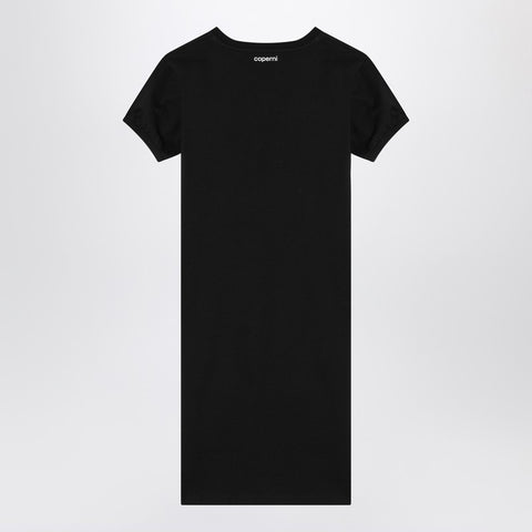 Coperni Coperni Black mini dress with heart