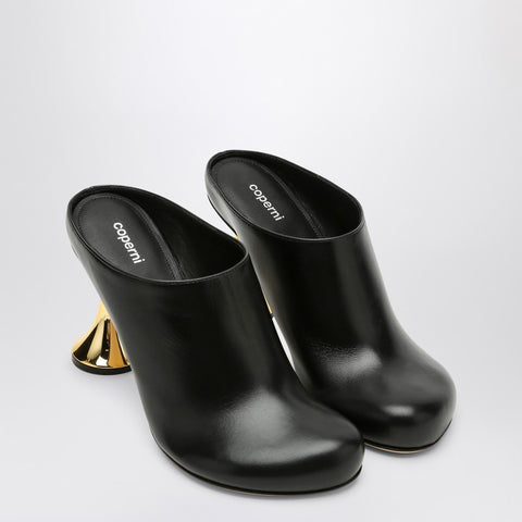 Coperni Coperni Orchestra Closed Mule Heel in black leather