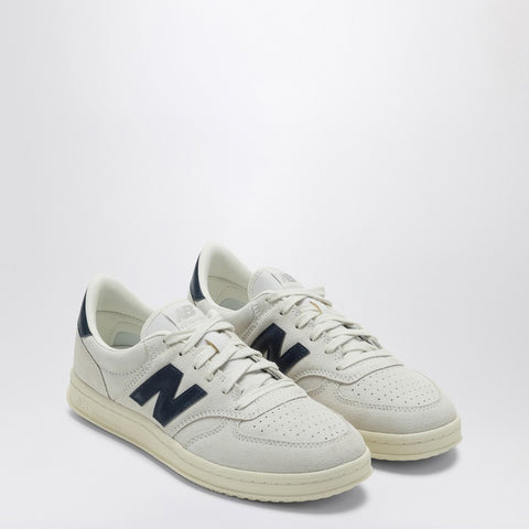 New Balance New Balance T500 white/blue suede sneaker