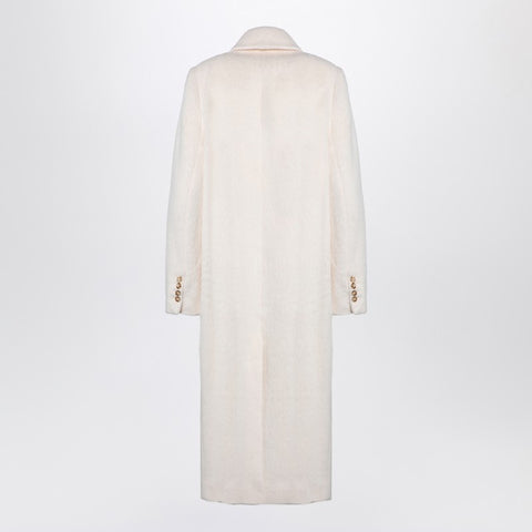 Loulou Studio Loulou Studio Ivory alpaca-blend coat