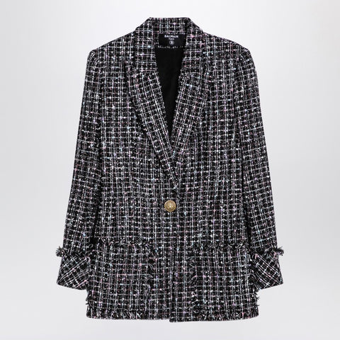 Balmain Balmain Single-breasted tweed blazer dress