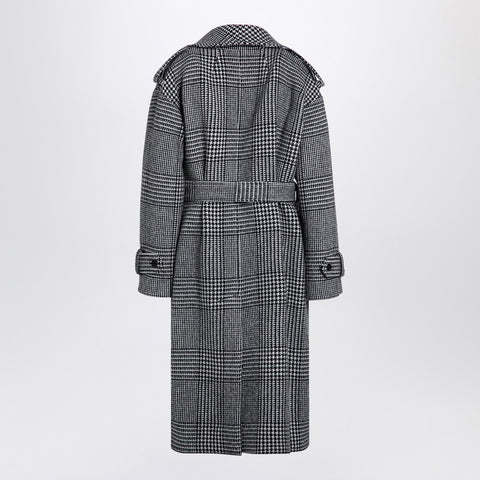 Dolce & Gabbana Dolce & Gabbana Dolce&Gabbana Houndstooth wool checked coat
