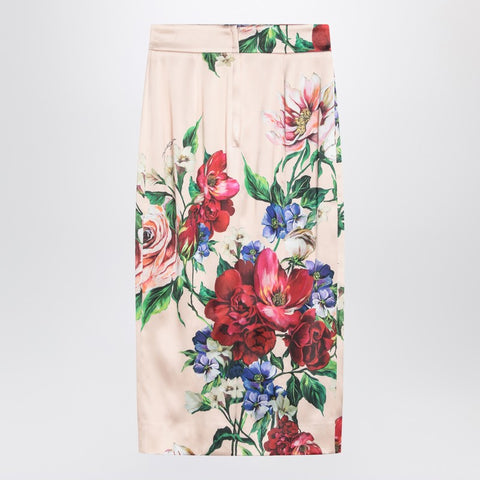 Dolce & Gabbana Dolce & Gabbana Dolce&Gabbana Longuette skirt with floral print