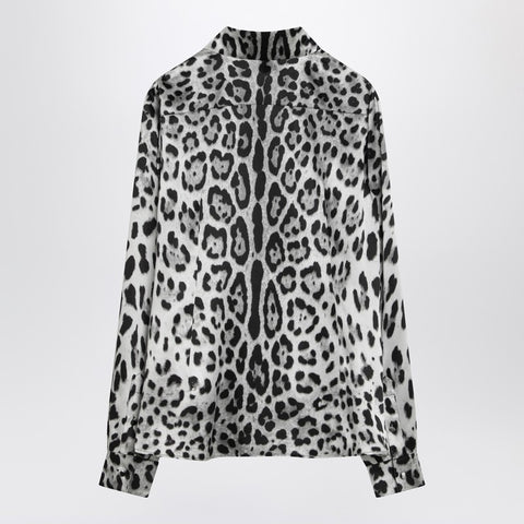 Dolce & Gabbana Dolce & Gabbana Dolce&Gabbana Leopard print silk shirt