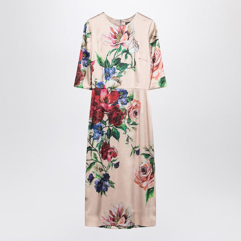 Dolce & Gabbana Dolce & Gabbana Dolce&Gabbana Midi dress with floral print