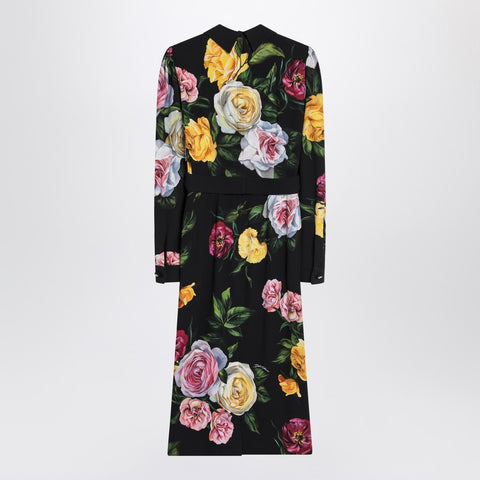 Dolce & Gabbana Dolce & Gabbana Dolce&Gabbana Long chemise dress with floral print