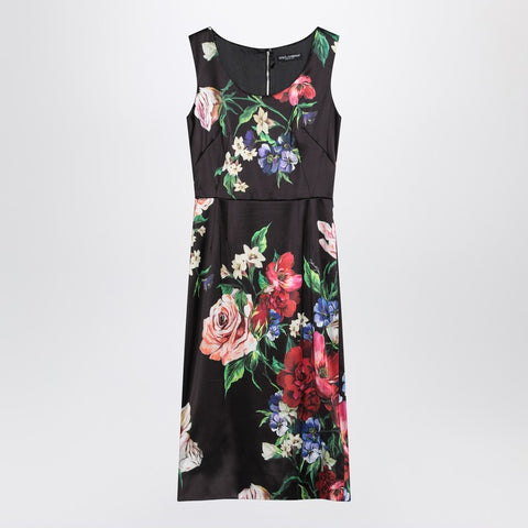 Dolce & Gabbana Dolce & Gabbana Dolce&Gabbana Black dress with floral print