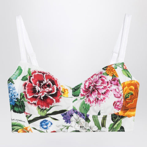 Dolce & Gabbana Dolce & Gabbana Dolce&Gabbana Floral print bralette top