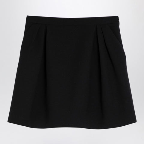 Alessandra Rich Alessandra Rich Mini wrap skirt in pied de poule