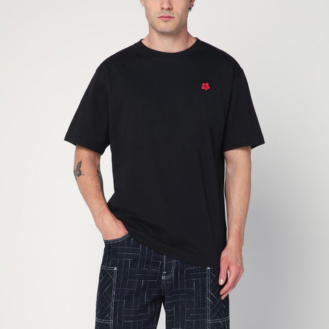 Kenzo KENZO Black crew neck T-shirt in cotton