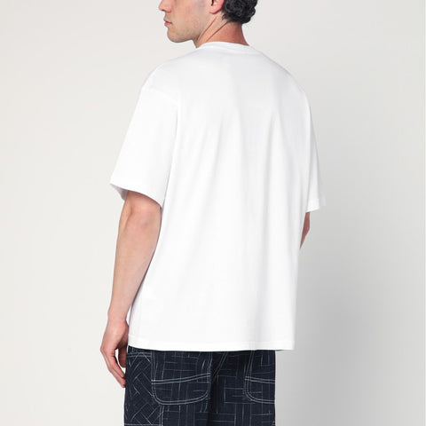 Kenzo KENZO White cotton T-shirt with logo
