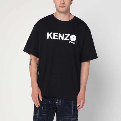 Kenzo KENZO Black cotton T-shirt with logo