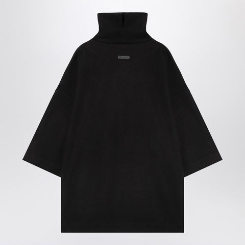Fear of God Fear of God Black cotton and wool turtleneck sweater