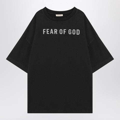 Fear of God Fear of God Black T-shirt with logo