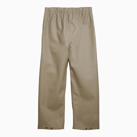 Fear of God Fear of God Rubberized wide-leg trousers Dune
