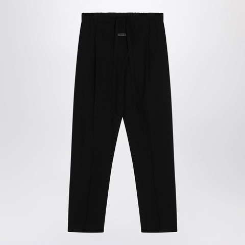 Fear of God Fear of God Black cotton and wool trousers