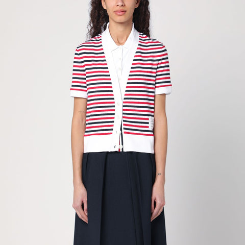 Thom Browne Thom Browne Striped cardigan in linen