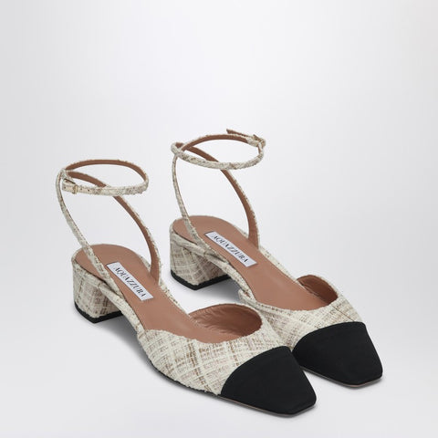 Aquazzura Aquazzura French Flirt 35 milk/black