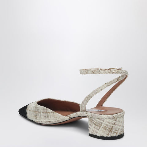 Aquazzura Aquazzura French Flirt 35 milk/black