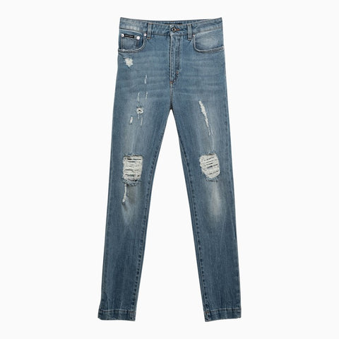 Dolce & Gabbana Dolce & Gabbana Dolce&Gabbana Audry denim skinny jeans with wear and tear