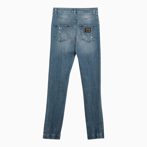 Dolce & Gabbana Dolce & Gabbana Dolce&Gabbana Audry denim skinny jeans with wear and tear