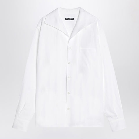 Dolce & Gabbana Dolce & Gabbana Dolce&Gabbana White linen shirt