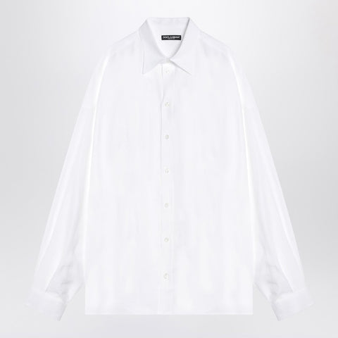 Dolce & Gabbana Dolce & Gabbana Dolce&Gabbana White linen shirt