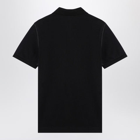 Dolce & Gabbana Dolce & Gabbana Dolce&Gabbana Black polo with logo plaque
