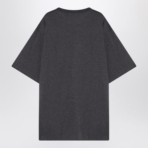 Dolce & Gabbana Dolce & Gabbana Dolce&Gabbana Gray cotton T-shirt with print