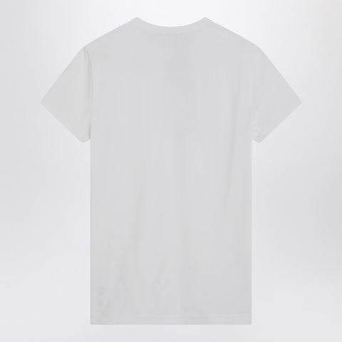 Dolce & Gabbana Dolce & Gabbana Dolce&Gabbana White t-shirt with logo embroidery