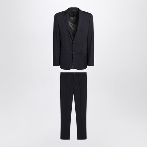 Dolce & Gabbana Dolce & Gabbana Dolce&Gabbana Blue single-breasted virgin wool suit