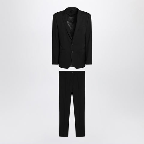 Dolce & Gabbana Dolce & Gabbana Dolce&Gabbana Black single-breasted virgin wool suit