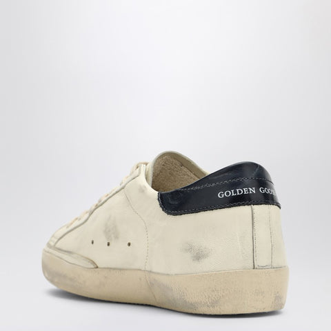 Golden Goose Golden Goose Super-star beige/blue low Sneaker