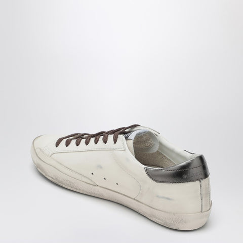Golden Goose Golden Goose Sneaker Super Star white/green/anthracite