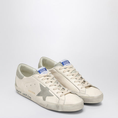 Golden Goose Golden Goose White/Grey Super-Star sneaker