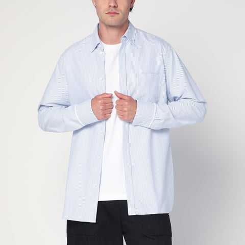 Golden Goose Golden Goose White/blue striped shirt